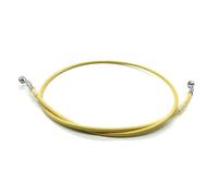 Manija Palanca Freno Manguera de aceite universal para motocicleta de 28°-28°, de acero trenzado, reforzada hidráulicamente, para freno y embrague, de 400 a 1500 mm. Palanca Embrague Freno(1300mm)