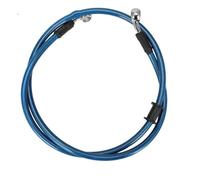 Manija Palanca Freno Radiador de embrague de freno hidráulico universal para motocicletas, tubo enfriador de aceite de 28 grados, color azul, 500-1400 mm, 2000 mm Palanca Embrague Freno(1400)