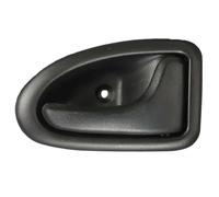 Manija Panel Puerta Para Clio Manijas Chapadas Para Puerta Interior Coche Perillas, Piezas Interiores De Plástico Negro Izquierdo Y Derecho, Decoración Interior(Left)