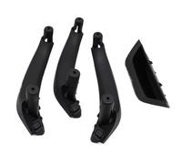 Manija Panel Puerta Para X3 Para X4 Para F25 Para F26 2010-2016 LHD RHD 4 Uds Conjunto Panel De Cubierta De Manija De Puerta Interior De Coche Interior(RHD Black Set)