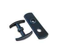 Manija Para Basculantes Con Placa, Foro Redondo IBFM 1437/T