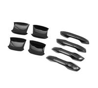 manija para puerta Compatible con BYD ATTO 3 Yuan Plus 2022-2025. Marco de manija de puerta. Piezas de modificación automotriz Warrior. Maneta De Portón Trasero(MAHOGANY LHD FRAME KIT AND CABLE)