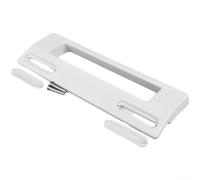 Manija para puerta de frigorífico, espaciado de pernos ajustable 90-170 mm, 185 x 60 mm, blanco, para la mayoría de refrigeradores estándar, accesorio de repuesto de una sola pieza (1)