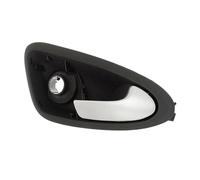Manija Puerta Cocha para Asiento para Ibiza 2008 2009 2010 2011-2017 2 Uds Manija Puerta Interior Coche Delantera Izquierda Derecha 6J1837114A 6J1837113A Tirador Interior Cocha(Color:Silver)