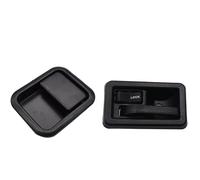 Manija Puerta Cocha Para Jeep Para Wrangler YJ TJ Kit De Manija De Puerta Interior Y Exterior De Coche Lado Delantero Izquierdo Y Derecho 55176383AE 55176382AE Tirador Interior Cocha(Left combination)