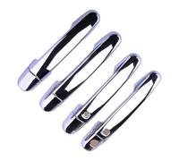 Manija Puerta Coche Compatible Con Toyota Para Fortuner 2012-2014 1 Juego Embellecedores Cubierta Manija Puerta Exterior Coche 3 Agujeros Ccesorios Piezas ABS