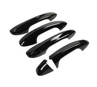 Manija Puerta Coche Embellecedor De Cubierta De Manija De Puerta para Mercedes para Benz CE GLC GLB AB GLE GLS CLA GLA Clase W213 W205 X253 2016-2020 Negro Cubierta manija Puerta Coche