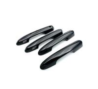 Manija Puerta Coche Para RAV4 RAV 4 2019-2020 Accesorios De Coche Estilo Piano Negro Manijas Puertas Exteriores Tapa Pegatina