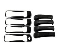 Manija Puerta Cubierta Para J&eep Para Grand Cherokee WK 2006 2007 2008 2009 2010 Embellecedor Manija Puerta Exterior(Black Handle+door Bowl)