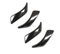 Manija Puerta Cubierta para Serie 1 F20 F21 F22 2012-2018 Serie 2 F22 F23 2014-2019 Cubierta Manija Puerta Interior Fibra Carbono Izquierda Y Derecha(2 Pairs (Pack of Four))