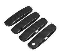Manija Puerta Exterior Compatible Con Dodge Para Charger 2011 2012 2013 2014 2015 2016 2017 2018 2019 2020 Tapa Manija Puerta De Coche Cubierta Embellecedora Exterior(Carbon)