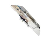 Manija puerta exterior Para Toyota Para Hilux Para Revo 2015-2021 Manija De Puerta Trasera Cromada Puerta Elevadora Receptor Abierto Con Orificio Llave Y Orificio Cámara Exterior Cubierta Manija Puert