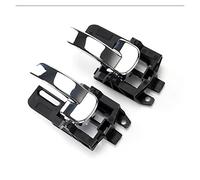 Manija Puerta Interior 2 Unids/par Manija Puerta Interior Coche Para N&issan Para Hacker Para Qashqai J10 2007-2013 Perilla Interior Izquierda Derecha Delantera Trasera Embellecedor Manija Puerta