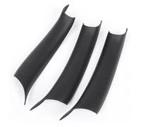 Manija Puerta Interior Coche Tirador Puerta LHD RHD Carbono Beige Negro Fibra 3 Piezas Cubierta De Manija De Puerta Interna Funda Protectora para X5 X6 E70 E71 2006-2013(Carbon RHD)