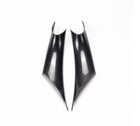 Manija Puerta Interior para 3/GT para 4 Series para F30 para F35 2012 2013-2018 Diseño Coche Manija Panel Interior Puerta Tirador Cubierta Protectora Embellecedora Negra Manija La Puerta Coche(Carbon