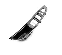 Manija Puerta Interior Para B&MW 5 Serie F10 F11 F18 520d 525d 530d 535i Fibra De Carbono Coche LHD RHD Manija Puerta Interior Panel Interior Cubierta Embellecedora De Tirar Embellecedor Manija Puerta