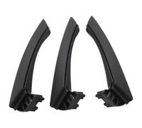 Manija Puerta Interior Para Serie 3 E90 E91 E92 316 318 320 325 328i (2004-2012) Juego Tiradores Puerta Interiores En Beige Negro Y Gris(Negro,RHD)