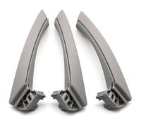 Manija Puerta Interior Para Serie 3 E90 E91 E92 316 318 320 325 Y 328i (2004-2012 LHD RHD Beige Negro Gris) Juego Manijas Interiores Puertas(Gray,LHD SET)