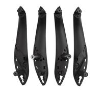 Manija Puerta Interior Para Serie 3 F30 F35 F3X 2012-2019 Delanteras Traseras Izquierdas Derechas Juego 4 Manijas Interiores Puertas Coche(Negro)