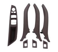 Manija Puerta Interior Para Serie 5 F10 F11 520 523 525 528 2010-2017 Interruptor Elevalunas Interior Cubierta Reposabrazos Manija Cuero La Puerta(Moka,A)