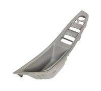 Manija Puerta Interior Para Serie 5 F10 F11 520 523 525 528 530, Cubierta Del Interruptor De La Manija Puerta Elevalunas Panel Tirador Puerta Del Reposabrazos(LHD A Gray)
