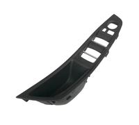Manija Puerta Interior Para Serie 5 F10 F11 520 523 525 528 530, Cubierta Del Interruptor De La Manija Puerta Elevalunas Panel Tirador Puerta Del Reposabrazos(LHD A Black)