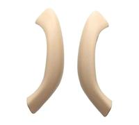 Manija Puerta Interior Para X1 Para X2 F48 F49 F39 Cubierta Manija Reposabrazos La Puerta Interior Automóvil Molduras Panel Tiro Piezas Repuesto(Beige,2pcs)