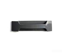 Manija Puerta para cristal Frigorífico Comercial 100mm Plástico Negro | Espacio entre agujeros 100mm, plástico , negro minimalista, para ideal frigoríficos comerciales(C)