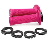 Manija Revestimientos Moto Rosa DOMINO Locomotora-D - 116mm - MX / Enduro- 11207