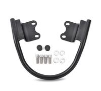 Manija Tanque pasajeros Barra Agarre Asiento Trasero Pasajero Reposabrazos Portaequipajes Motocicleta para Triumph para Street Scrambler para Speed Twin 900 1200(Negro)