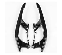 Manija Tanque pasajeros para para Xmax 300 2023 2024 Manillar Motocicleta Asiento Pasajero Barras Agarre Manillar Reposabrazos Soporte Empuñadura(Negro Brillante)