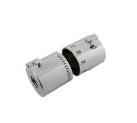 Manija termostática para ducha de baño, 1 par de manijas termostáticas de control para válvula de mezclador de ducha de baño