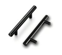 Manijas de acero inoxidable for puertas de gabinetes de cocina, resistentes a la oxidación, diseño moderno y simple, adecuadas tanto for interiores como for exteriores.(15pcs)