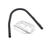 Manijas De Agarre Asiento Trasero De Pasajero De Motocicleta Reposabrazos Portaequipajes para CL300 CL500 CL 300 500 2022 2023 2024(Suit Silver)