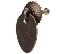 Manijas de anillo de latón vintage 10 paquetes chinos vintage muebles cajón ventana engrosados latón manijas para muebles puerta armarios decorativos armarios cajones tiradores puertas