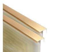 Manijas de gabinete 2 tiradores ocultos de aleación de aluminio for armarios, pomos de cajón en ángulo recto, palancas for puertas de cocina, baños, armarios y roperos.(Gold,120mm)