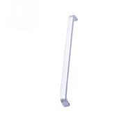 Manijas de gabinete de cocina, Manijas de cajón 4-12 pulgadas aluminio plata(192mm Sólido)