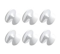 Manijas De Gabinetes Reutilizables 6 Piezas Impermeables Metal Establecido Instalación Rápida Para Muebles Baño Ducha Puerta La Puerta Acero