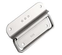 Manijas De La Puerta Del Gabinete - Put De Acero Inoxidable, Hardware De Cómoda Multifuncional | Accesorio De Botón De Cajón Plegable, Cajón De Armario Elegante Tirón Para Armario De Meu