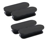 Manijas de Puerta Autoadhesiva,4 piezas Manija de Puertas de Plástico Muebles Perillas De Armario Adhesivas Tirador de Puerta de Muebles para Ventana Nevera Cajones Armarios