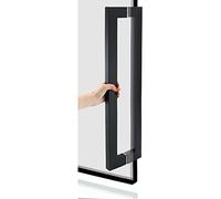 Manijas de Puerta corrediza de Acero Inoxidable de 24 Pulgadas, 31,5 Pulgadas, 39,4 Pulgadas, 47 Pulgadas y 59 Pulgadas, manijas de Puerta de Ducha de baño de Alta Resistencia, Doble S