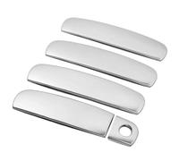 Manijas de puerta Exterior coche, cubierta manija, pegatina decorativa para Audi A3 A4 A6 S4 S6 Allroad Quattro