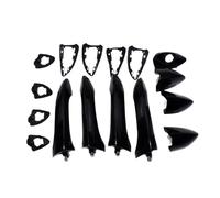 Manijas de puerta exterior delanteras, traseras, izquierdas y derechas Compatible con BMW X5 E53 2000-2006 51218257737 51218257738