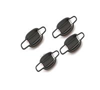 Manijas de Puerta Exteriores para A4 B8 Q3 Q5, Tiras Decorativas para manijas de Puerta, Cubiertas de Auto, Pegatinas (Color: Negro B)