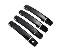 Manijas de puerta Para Nissan Para Qashqai J10 2007-2013 Para Primera generación 8 piezas/juego de cubiertas de manijas de puertas de automóviles, cubiertas de manijas de puertas cromadas con estilo(S