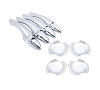 Manijas de puertas exteriores de automóviles Para Kia Para Sportage MK3 SL 2011-2015, cubierta de manija puerta cromada, moldura exterior, pegatinas para tapa automóvil, accesorios(Handle Bowl 4 Door)