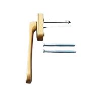 Manijas de ventana de eje cuadrado, manija de aluminio for ventana abatible, caja de seguridad for mejoras del hogar, soporte de transmisión