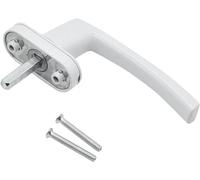Manijas de ventana, reemplazo de manija, 1 pieza de perilla de accionamiento de aleación de zinc, plástico, acero, aluminio, puerta, muebles, tirador, cerradura, pieza de hardware exquisita