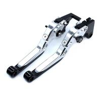 Manijas Dispositivo Freno Manetas De Freno Y Embrague Para Motocicleta Para SUZUKI GSR400 GSR 400 2008-2012, Extensibles Plegables CNC Moto Palanca Embrague(Color 12)