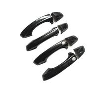 Manijas exteriores de las puertas del vehículo Para SEAT para León para Cupra 5F MK3 Accesorios Cubierta de manija de puerta Cubiertas de manijas de plástico Imitación de carbono para fibra(S-2)
